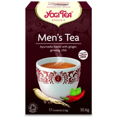 Yogi Tea Organic Ancient Herbal Mens Tea 17bags