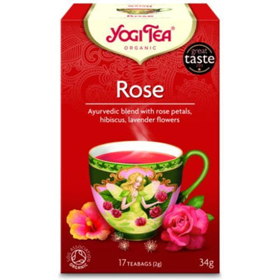 Yogi Tea - Ayurvedic Organic Tao Tea Rose 17 Bags
