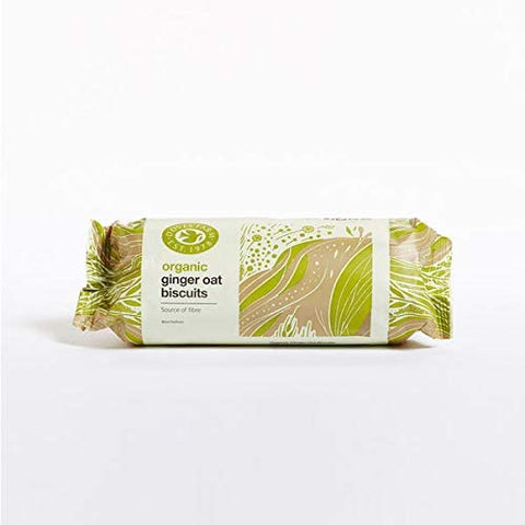 Doves Farm Organic Ginger Oat Biscuit 200g (Pack of 12)