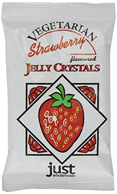 Just Wholefoods Strawberry Jelly Crystals 85g