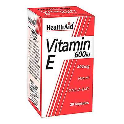HealthAid Vitamin E 600iu Natural 30 capsule