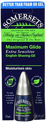 Somerset's Extra Sensitive Shaving Oil 15ml bottle