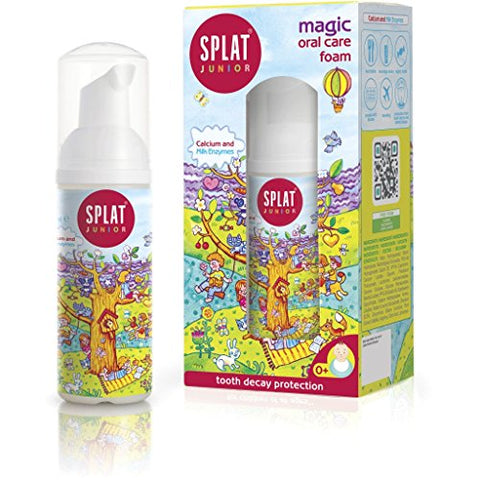 Splat Magic Oral Care Foam with Calcium for Kids 50ml