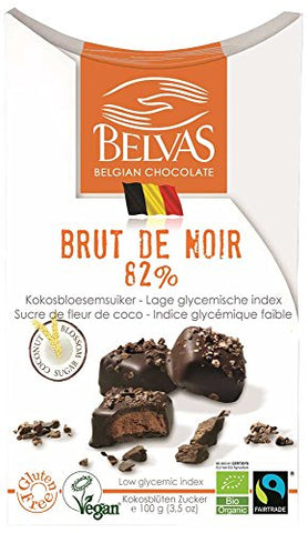 Belvas Brut de Noir 82% with Coconut Blossom Sugar 100g