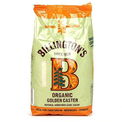 Billingtons Organic Golden Caster Sugar 500g
