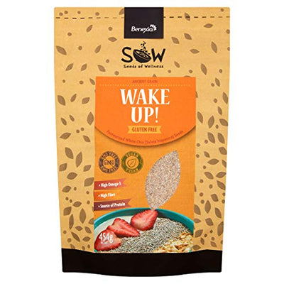 Seeds of Wellness Wake Up - White Chia Seeds 454g