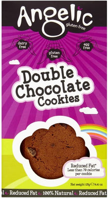 Angelic Gluten Free Gluten Free Double Chocolate Cookies 125g (Pack of 8)