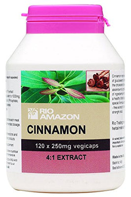 Rio Health Cinnamon 250mg 4:1 Extract 120 vegicaps