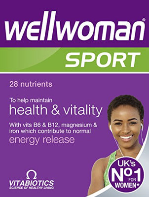 Vitabiotics, Wellwoman sports and fitness 30 Tablets