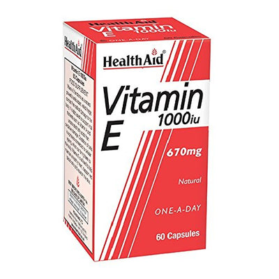 HealthAid Vitamin E 1000iu Natural 60 capsule