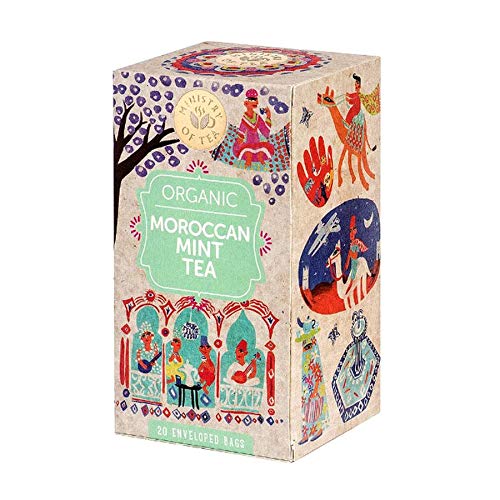 Ministry Of Tea Organic Morrocan Mint Tea 20 Bags