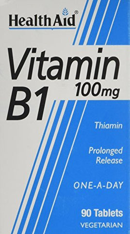 HealthAid Vitamin B1 (Thiamin) 100mg 90 tablets