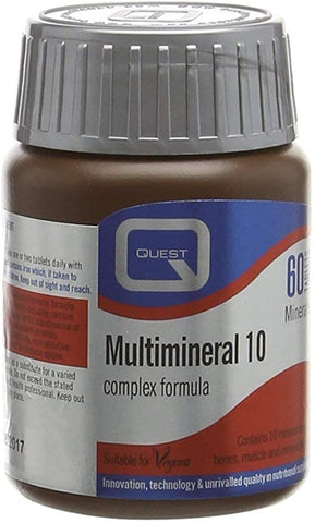 Quest Multimineral 10 60 Tablets