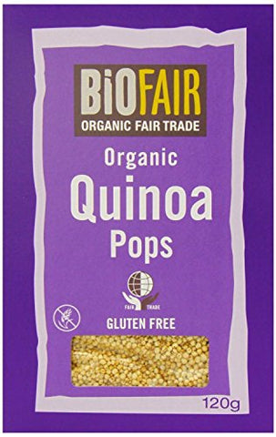 Biofair Organic Quinoa Pops 120g