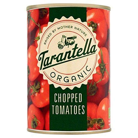 Tarantella Organic Chopped Tomatoes - BPA free 400g