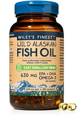 Wiley's Finest Easy Swallow Minis Fish Oil - 180 caps