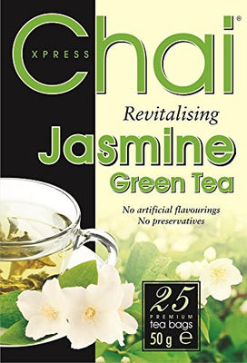 Chai Xpress Jasmin Green Tea 50g 25 Tea Bags