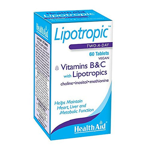 HealthAid Lipotropics 60 tablets