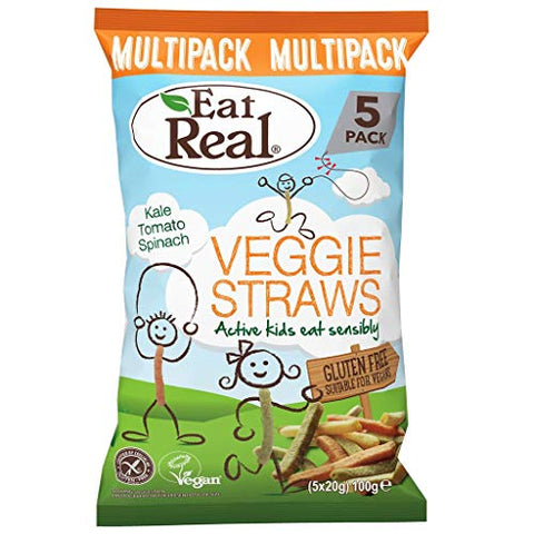 Eat Real Kidzs Veggie Straws 5 Pack