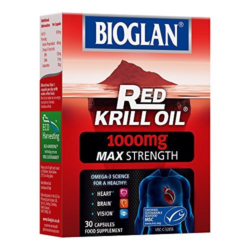 Bioglan Red Krill Oil 1000mg Double Strength Capsules 30s