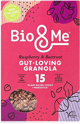 Bio&Me Raspberry & Beetroot Gut Loving Granola 360g