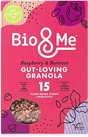 Bio&Me Raspberry & Beetroot Gut Loving Granola 360g