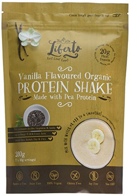 Liberto Organic Vegan Vanilla Pea Protein Shake 280g