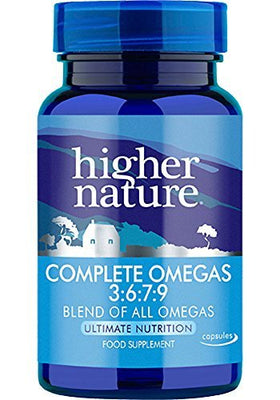 Higher Nature Premium Naturals Essential Omegas 3:6:7:9 240 caps