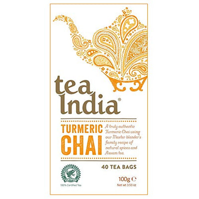 Tea India Turmeric Chai 40 Bags