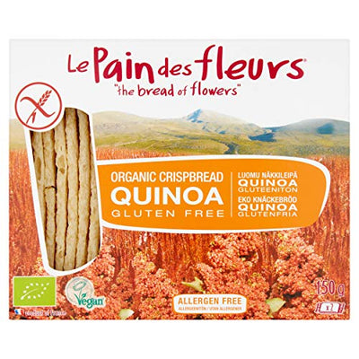 Le Pain Des Fleurs Organic & Gf Quinoa Crispbread 150g