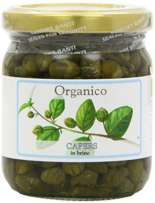Organico Organic Capers In Brine 250g