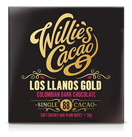 Willies Cacao San Agustin Gold Colombian Dark Chocolate Bar 80g