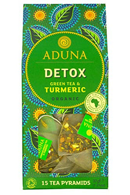 Aduna Detox Green Tea & Turmeric Super Tea 15 Bags