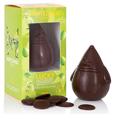 Montezuma'S Chocolate Lucky Like No Udder Milk Alternative Chick 100g