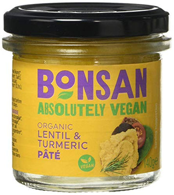 Bonsan Organic Lentil Turmeric Pate 140g