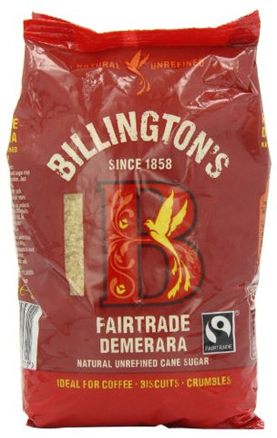 Billingtons Fairtrade Demerara Sugar 500g