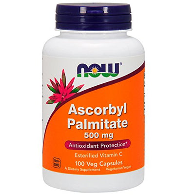 NOW Foods Ascorbyl Palmitate, 500mg 100 vcaps