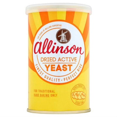 Allinsons Dried Active Baking Yeast 125g