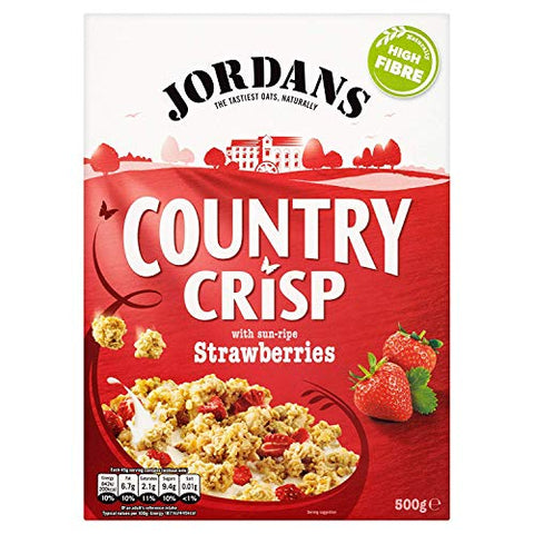 Jordans Country Crisp Strawberry Clusters 500g