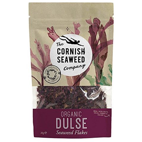 The Cornish Seaweed Company Flaked Organic Dulse Flakes 40g