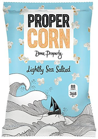 Propercorn Lightly Sea Salted Sharing 70g (Pack of 12)