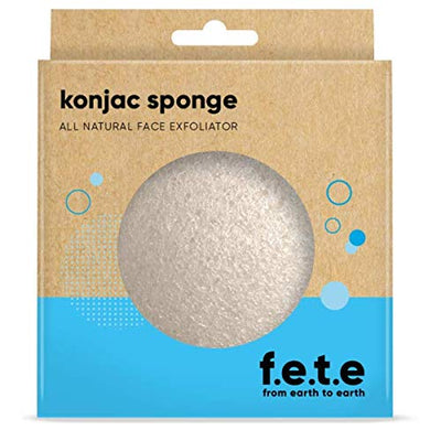 F.E.T.E Konjac Sponge Single 1piece
