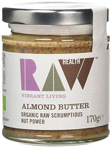 Raw Health Organic Raw Whole Almond Butter 170g