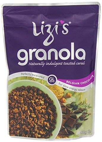Lizi's Granola Belgian Chocolate Breakfast Cereal 400G