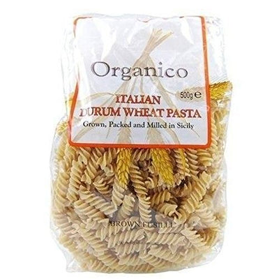 Organico Wholewheat Fusilli 500g