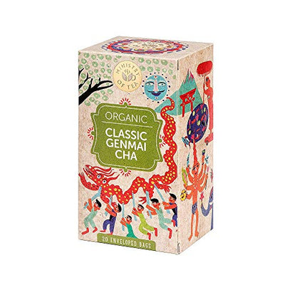 Ministry Of Tea Organic Classic Genmai Chai Tea 20 Bags