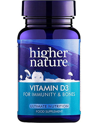 Higher Nature Vitamin D 500iu 60 Capsules
