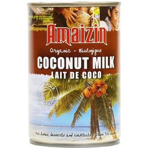 Amaizin Organic Coconut Milk Tin 400ml
