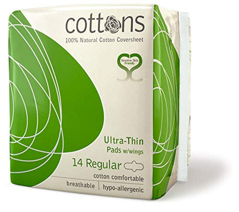 Cottons Ultra Thin Pads - Regular 14s