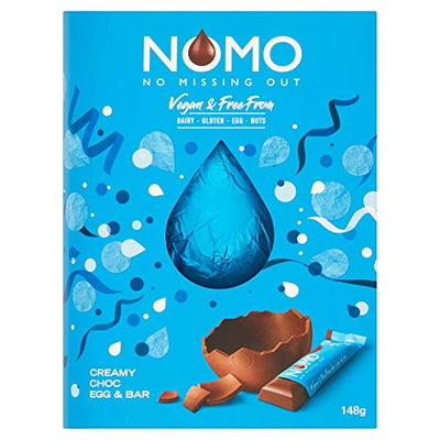 Nomo Creamy Choc Egg & Bar 148g